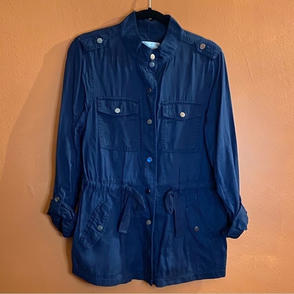 NWOT LOFT Drawstring Utility Jacket - Picture 3 of 7